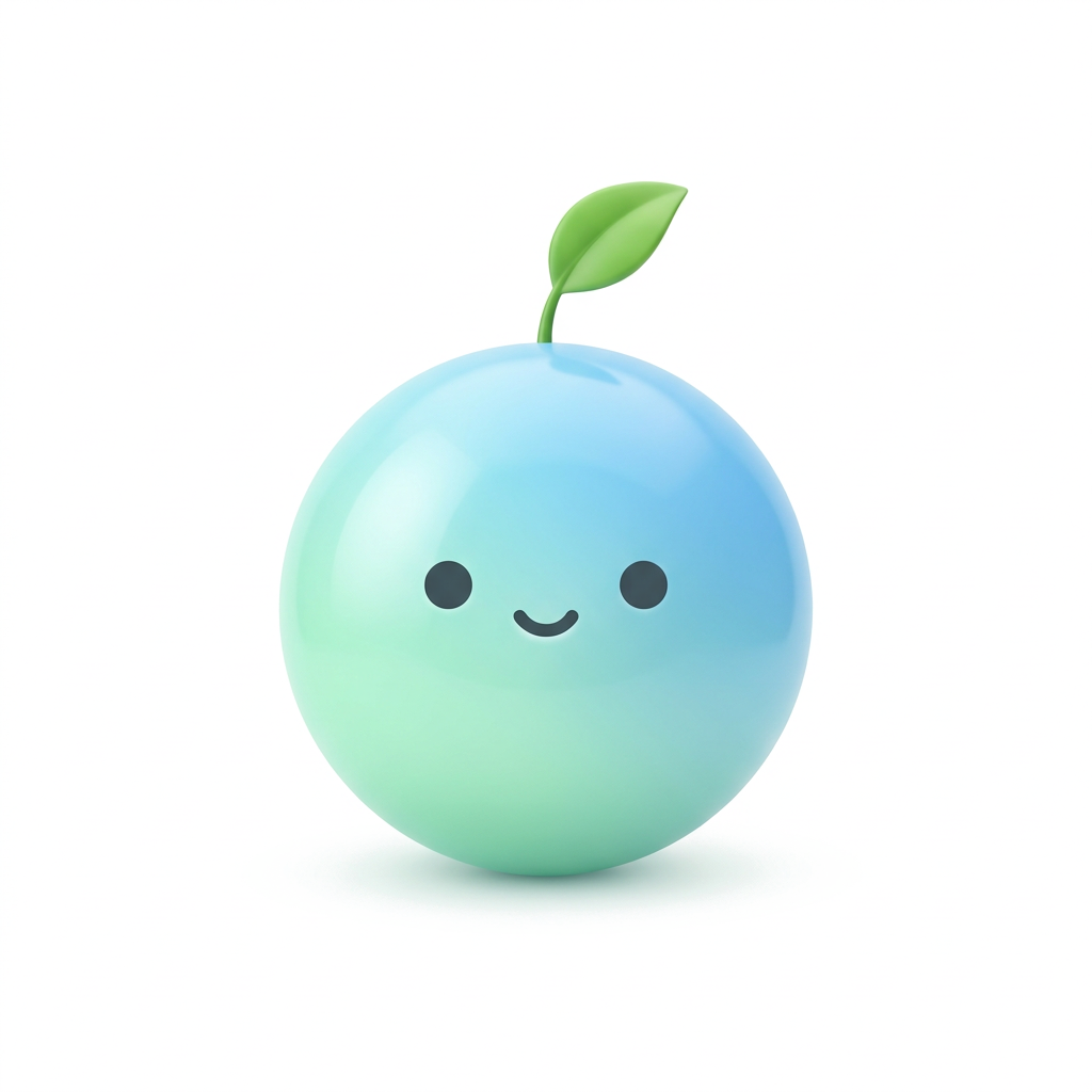 NEWBIE mascot: a friendly round character with a sprout leaf